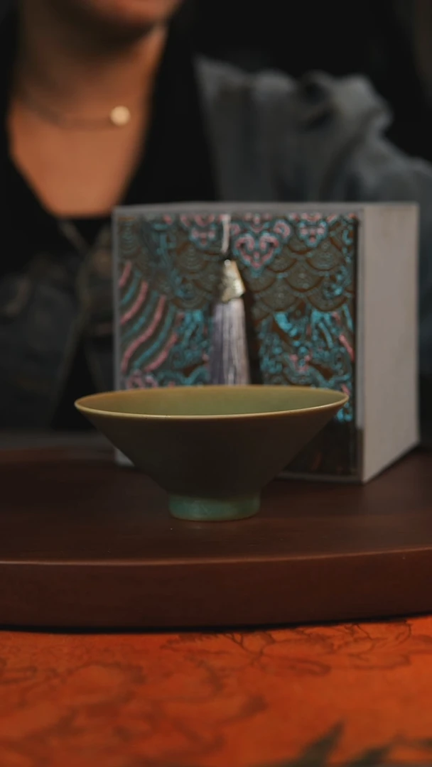杯子斗笠 柴烧全品一级 汝州原产地原矿仿古老釉