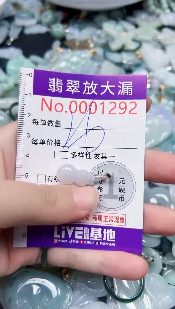 颈饰未镶嵌翡翠1292