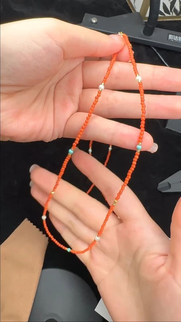 南红玛瑙未镶嵌颈饰JJD0612031多样性发一