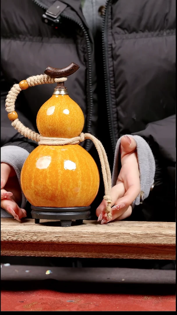 603号纯手工制作天然大漆真葫芦