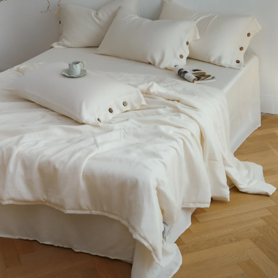 丽家平！夏被四件套 重磅推荐！液氨超细旦水洗天丝夏被芯 空调被子