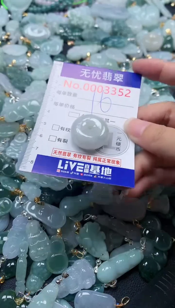 颈饰未镶嵌翡翠3352