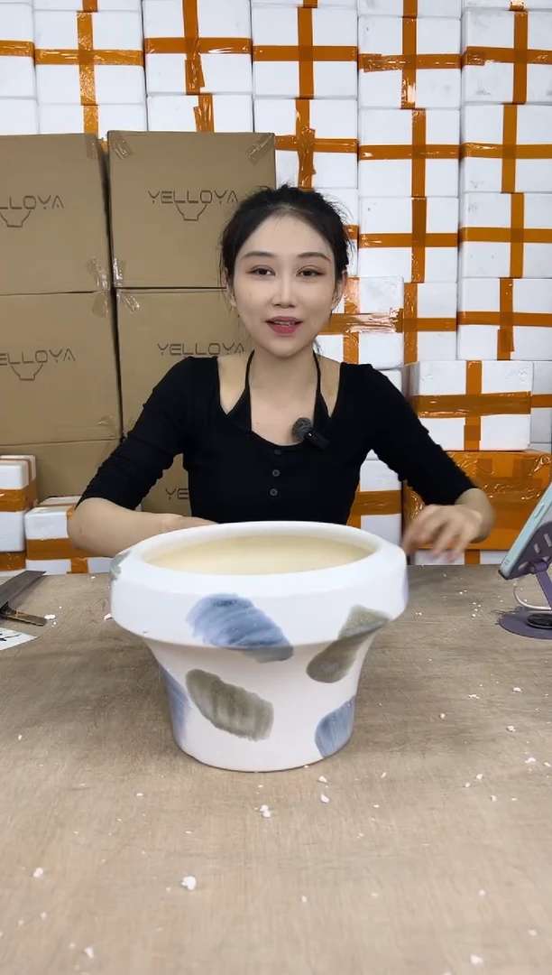 火锅刷色白小号18x15