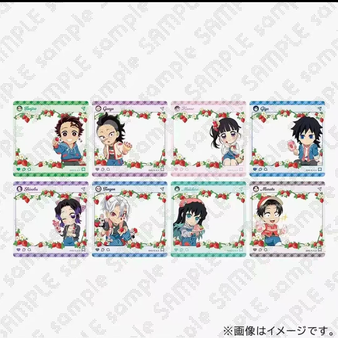 鬼灭之刃 沪版 草莓节 吧唧 徽章 透卡 立牌【散池 盲盒 主播代拆】