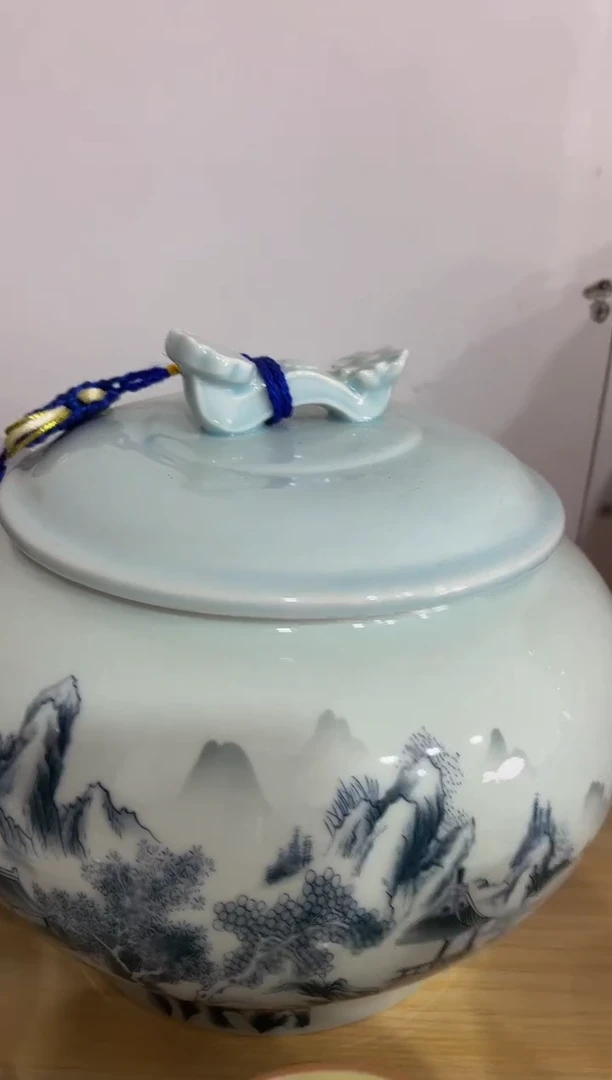 陶瓷茶具摆件旅行套组