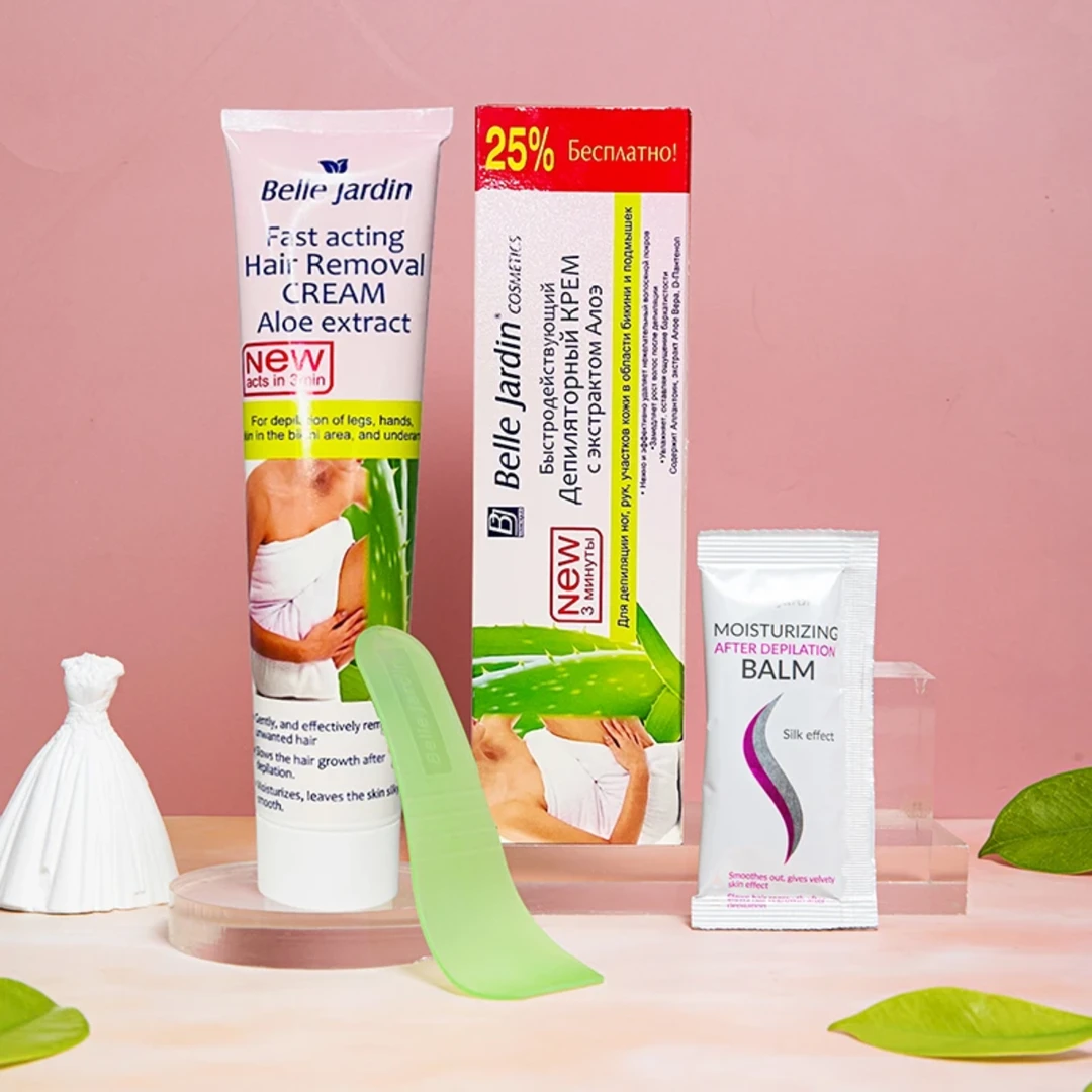 tazlik may温和无痛脱毛膏安全低敏光滑皮肤清洁补水护理