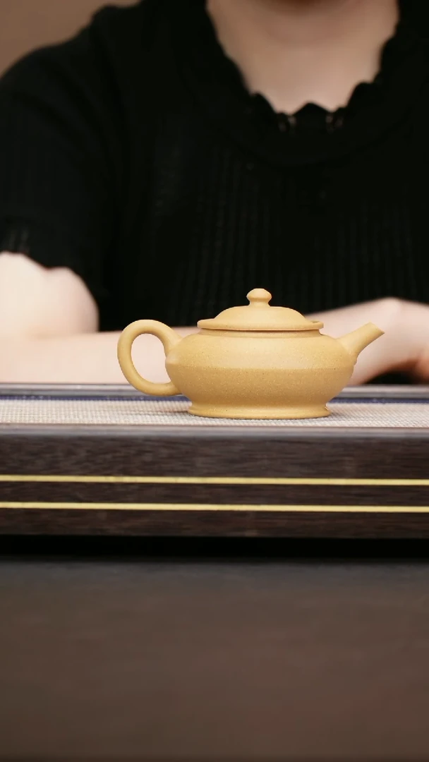 茶壶紫砂黄段泥 合欢