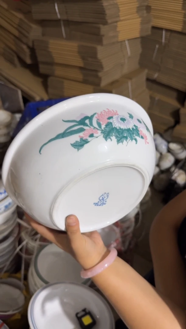 摆件汤盆25厘米有瑕请慎拍