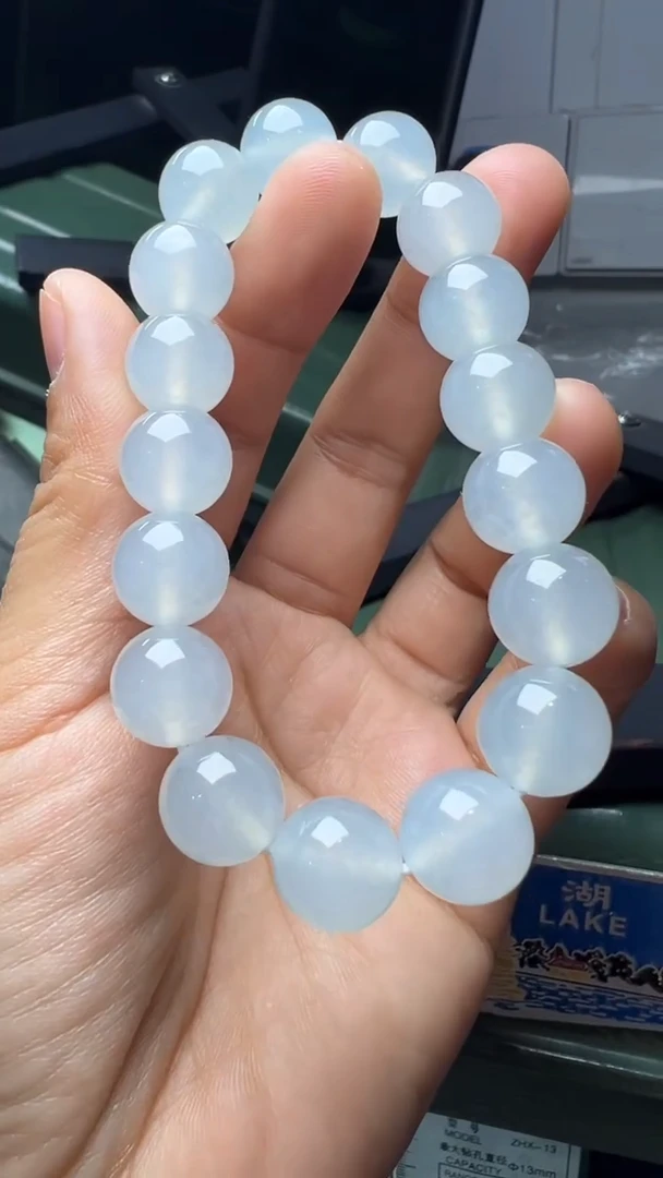 未镶嵌手串翡翠缅甸翡翠A货卡12.4左右