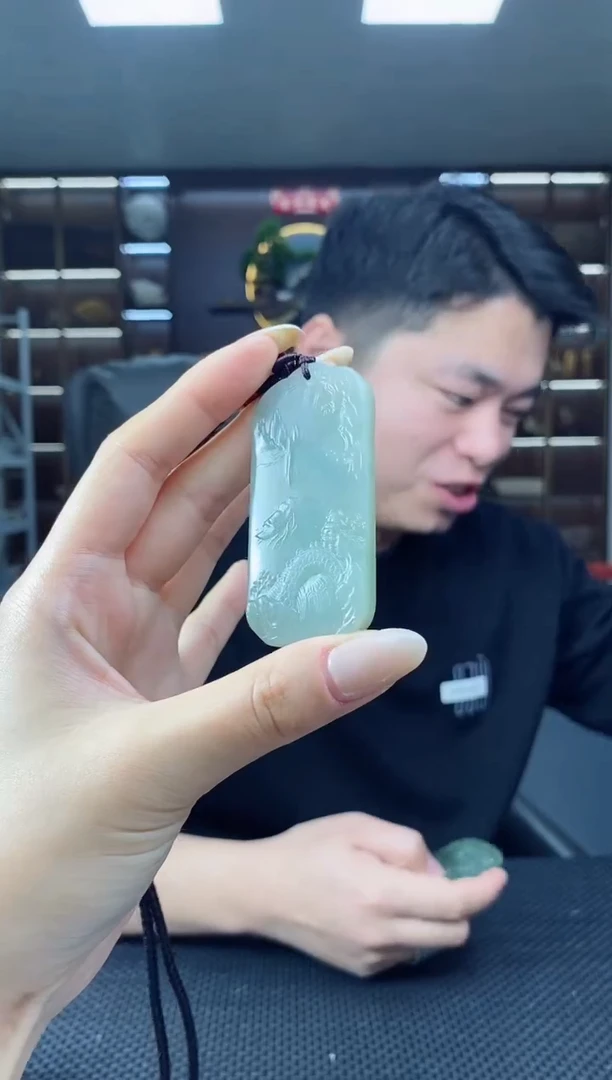 【闪购商品】和田玉颈饰未镶嵌观音清货1