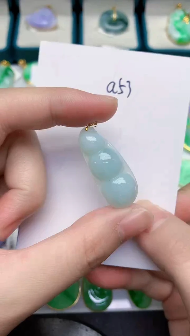 【闪购商品】翡翠颈饰18K金镶嵌000000000