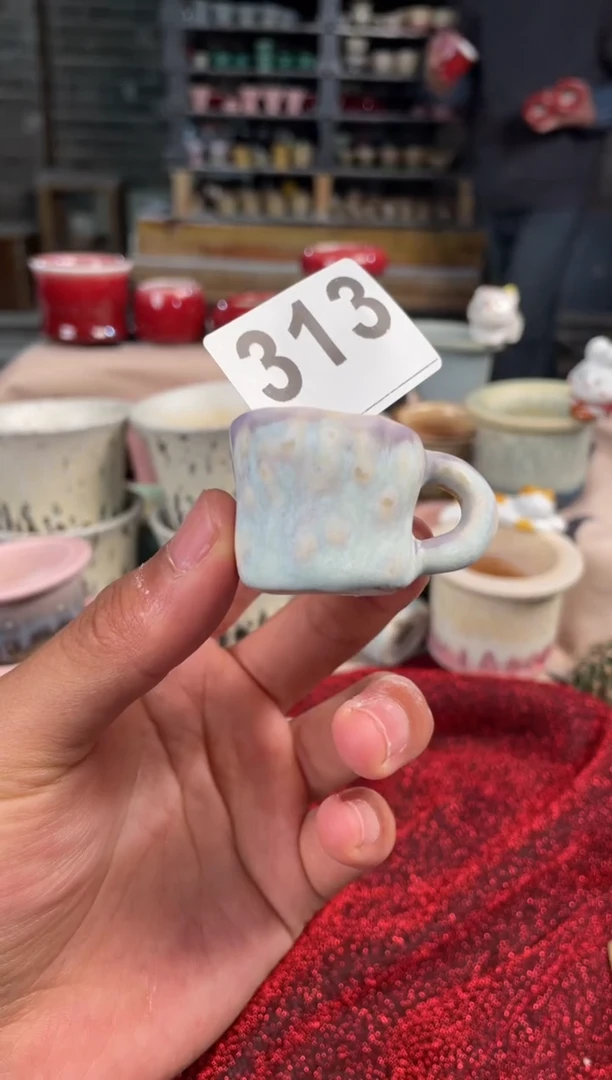 【闪购商品】摆件313知木小芳花盆编号