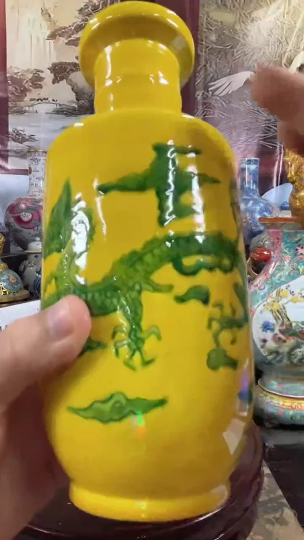 摆件现代陶瓷摆O