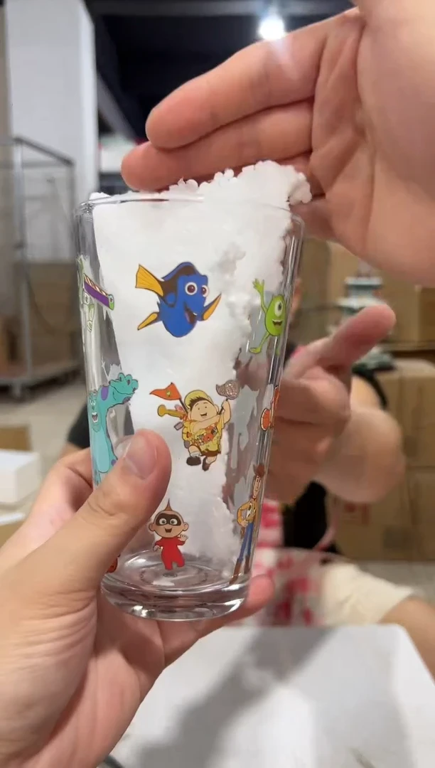 瓷片皮克斯合集玻璃杯
