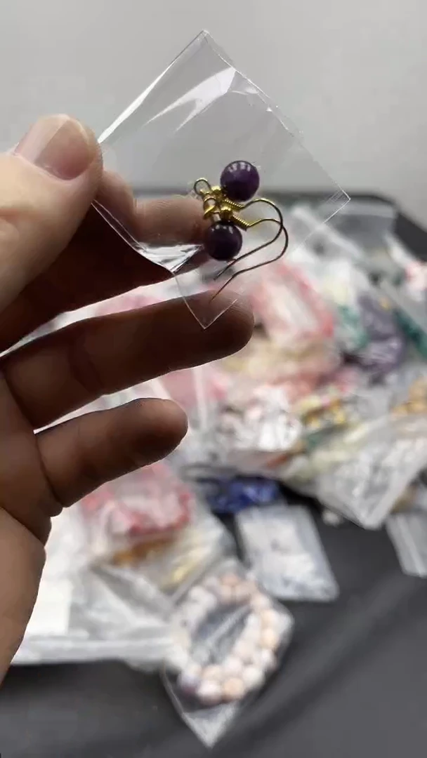 【闪购商品】硅化珊瑚耳饰未镶嵌98耳饰