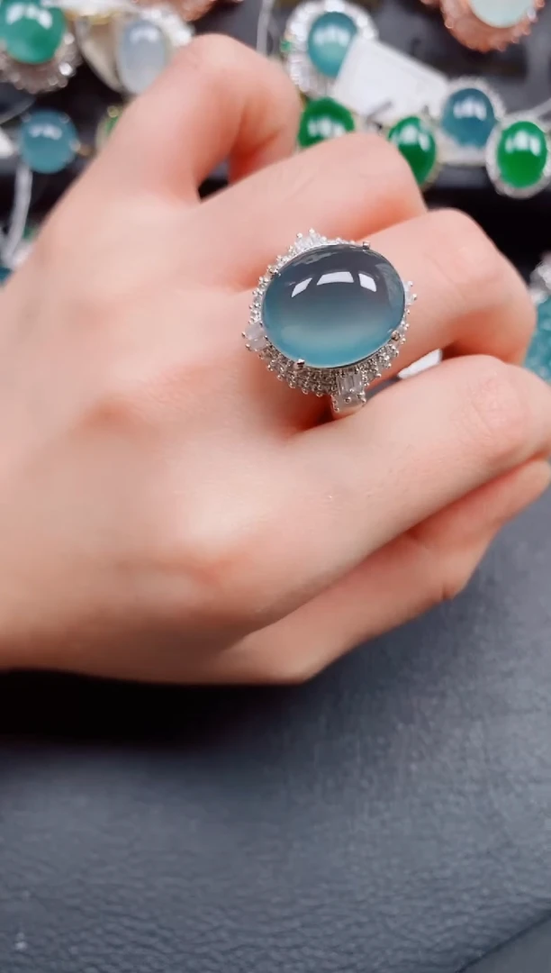 未镶嵌戒指翡翠翡翠