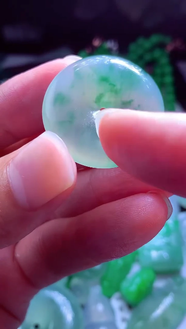 未镶嵌定制翡翠俊*#翡翠毛货定制