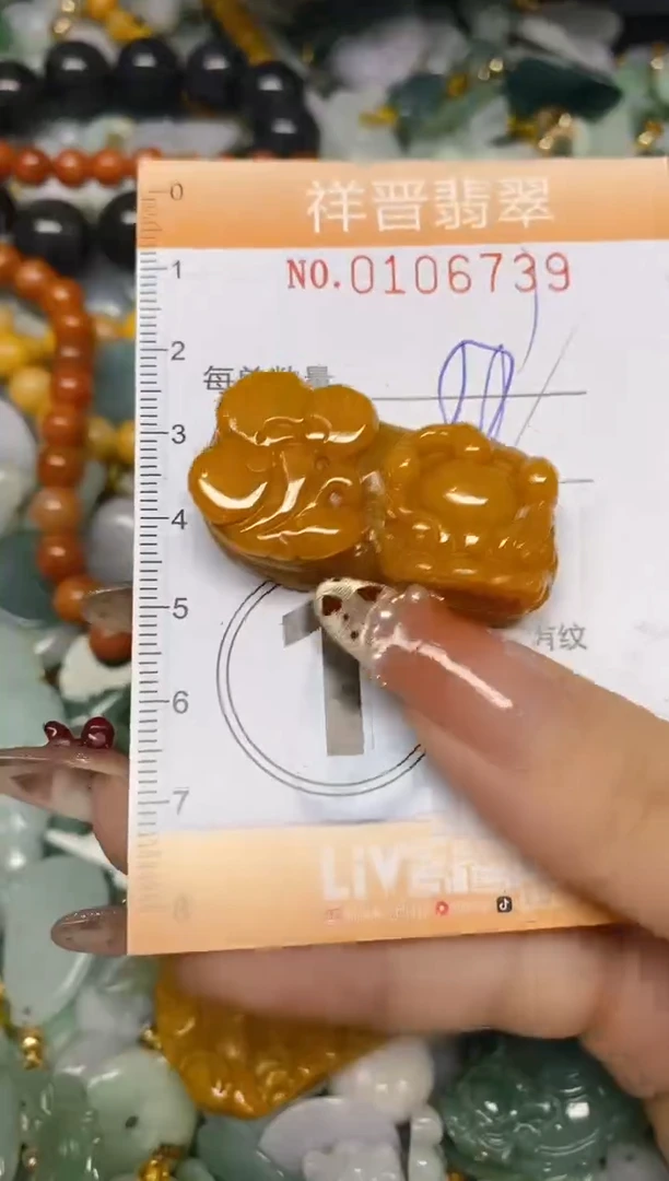 【闪购商品】翡翠颈饰未镶嵌闪购0106739多样性发其一