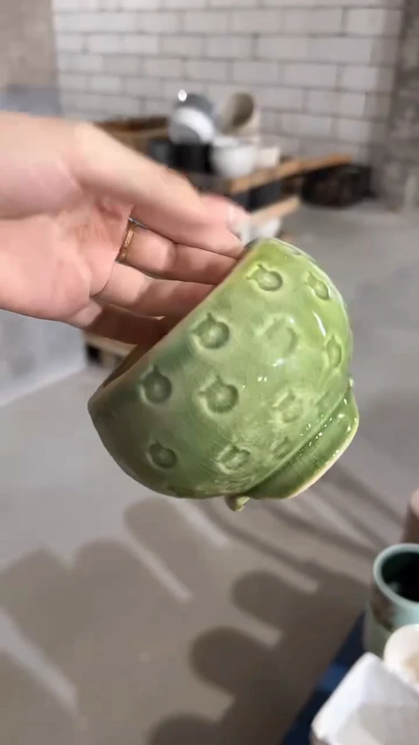 高温陶瓷花盆+E10