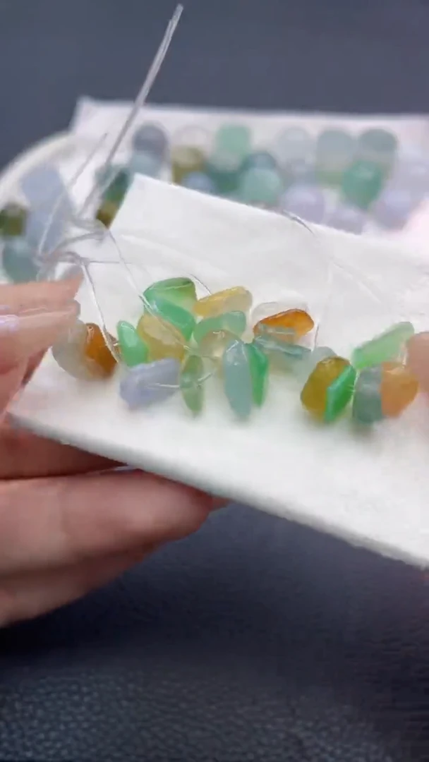 定制翡翠未镶嵌布*3351