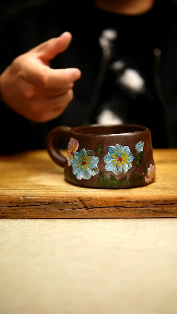 @@陶园瓷舍@@纯手工手绘@高温釉下彩