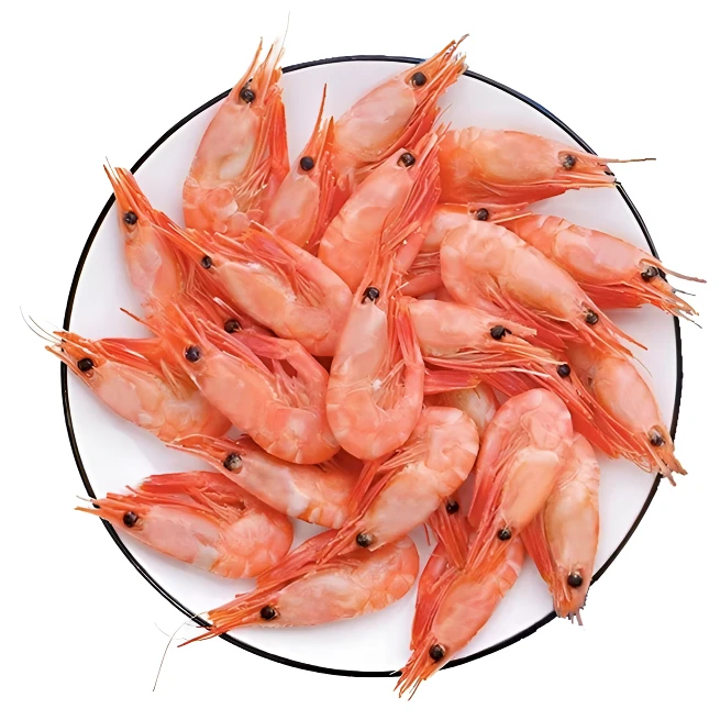 当季新虾上新 无冰衣 头籽 北极甜虾 90-120规格 3斤