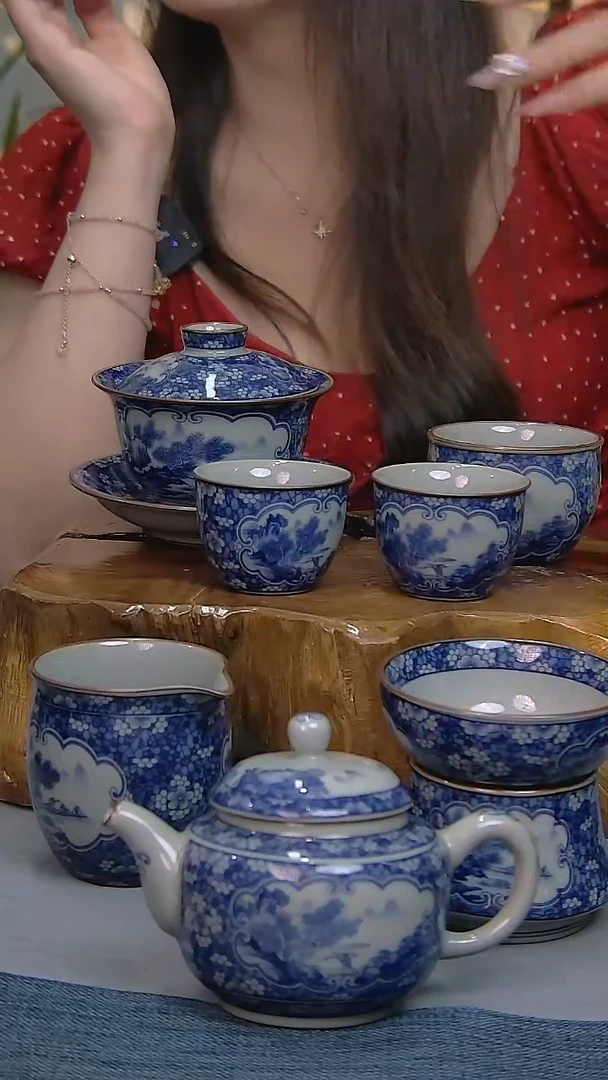 简装家用款7件套 陶瓷家用茶具系列