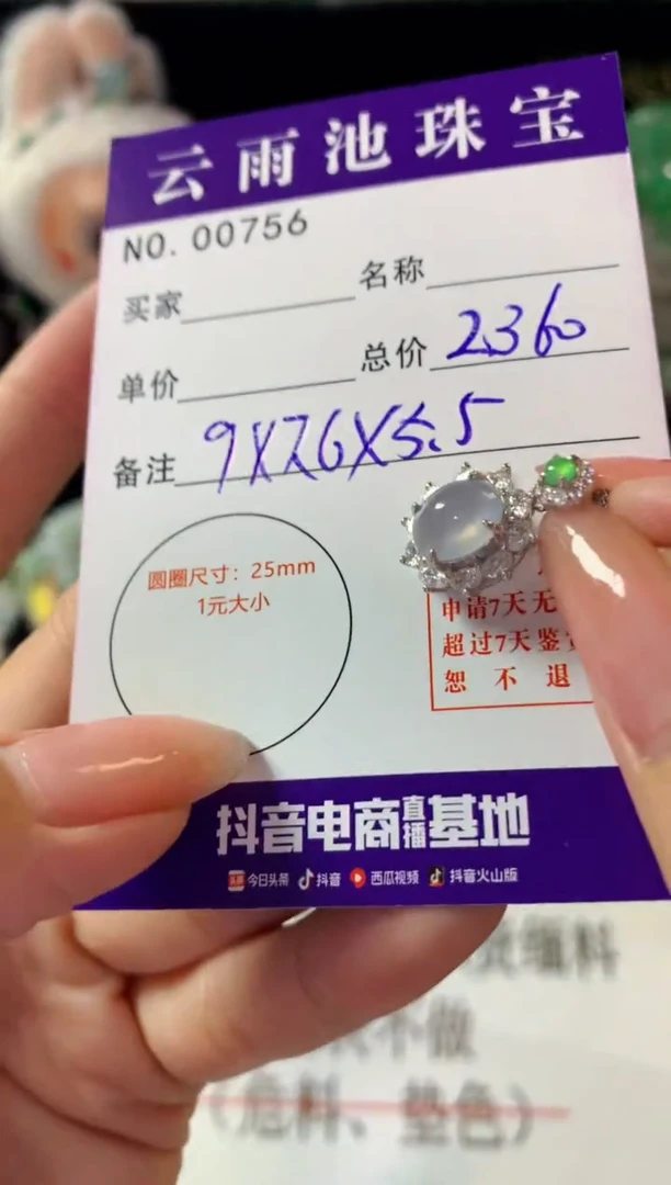 颈饰银S925镶嵌翡翠乐**艳翡翠