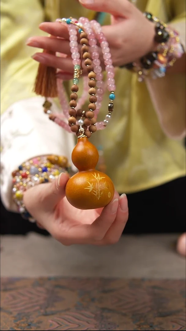 开播福利价玖澄文创漆艺葫芦国风配饰葫芦系列