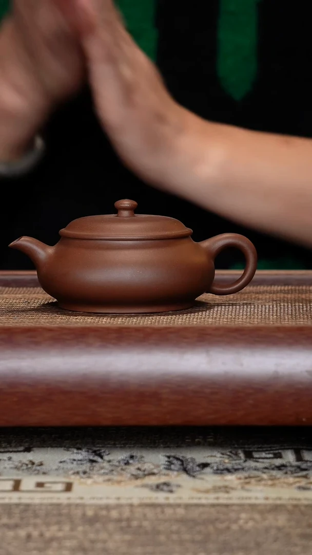 【闪购商品】紫砂茶壶微瑕明炉老紫泥半手工