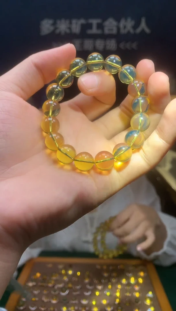 手串琥珀未镶嵌多米矿工严选
