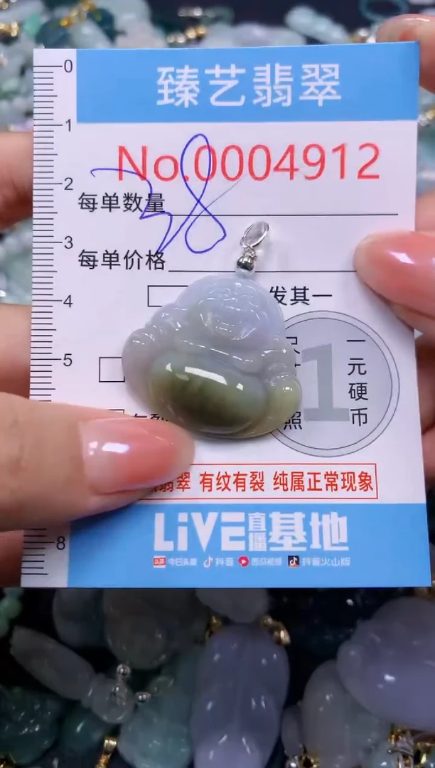 颈饰未镶嵌翡翠4912