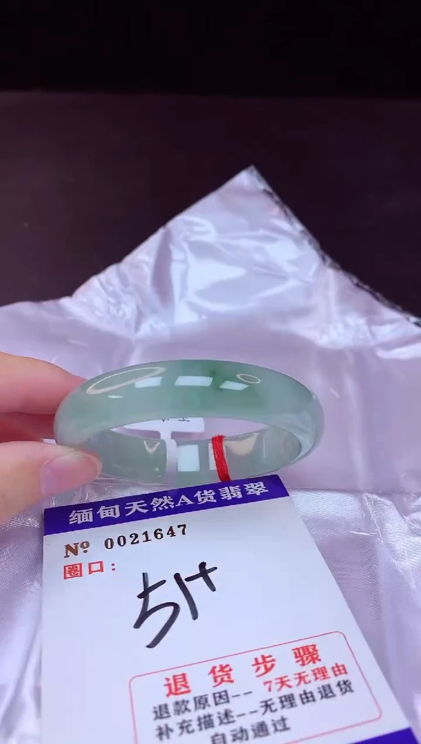 翡翠手镯未镶嵌51+