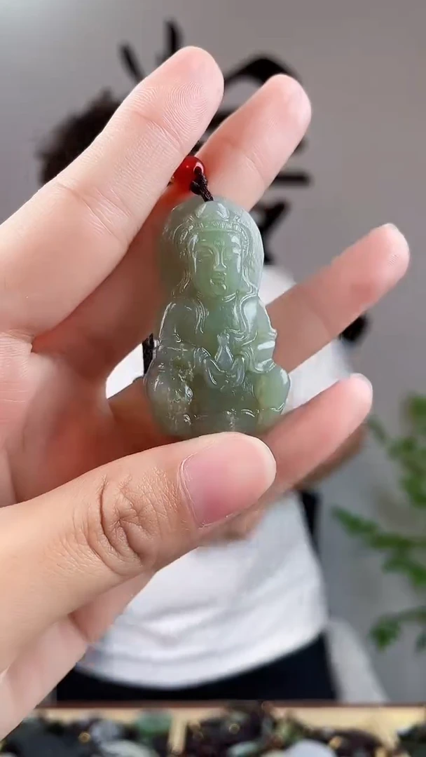 和田玉未镶嵌颈饰拍一发一，多样性发货