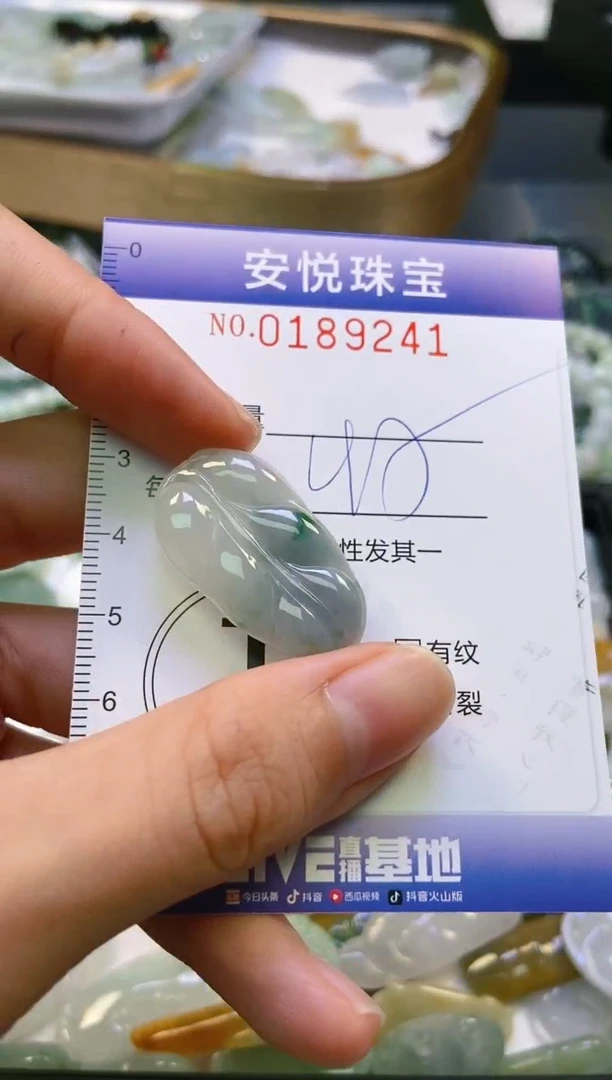 翡翠未镶嵌颈饰闪购0189241