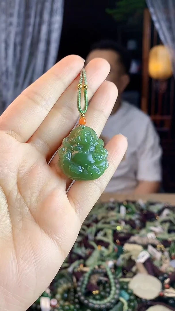 和田玉未镶嵌挂件多样性发货拍一发一