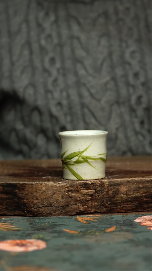 【闪购商品】杯杯手工手绘同款陶器