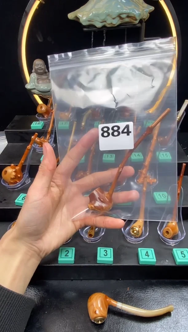 【闪购商品】黑果木8.5火口檬子木烟斗