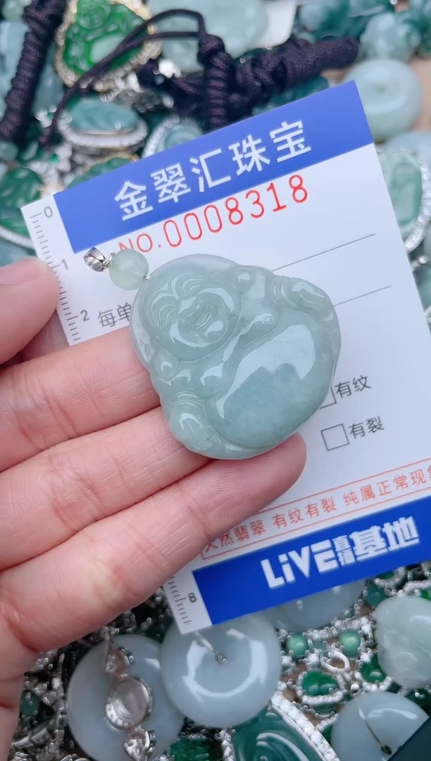 【闪购商品】翡翠颈饰未镶嵌8318......1