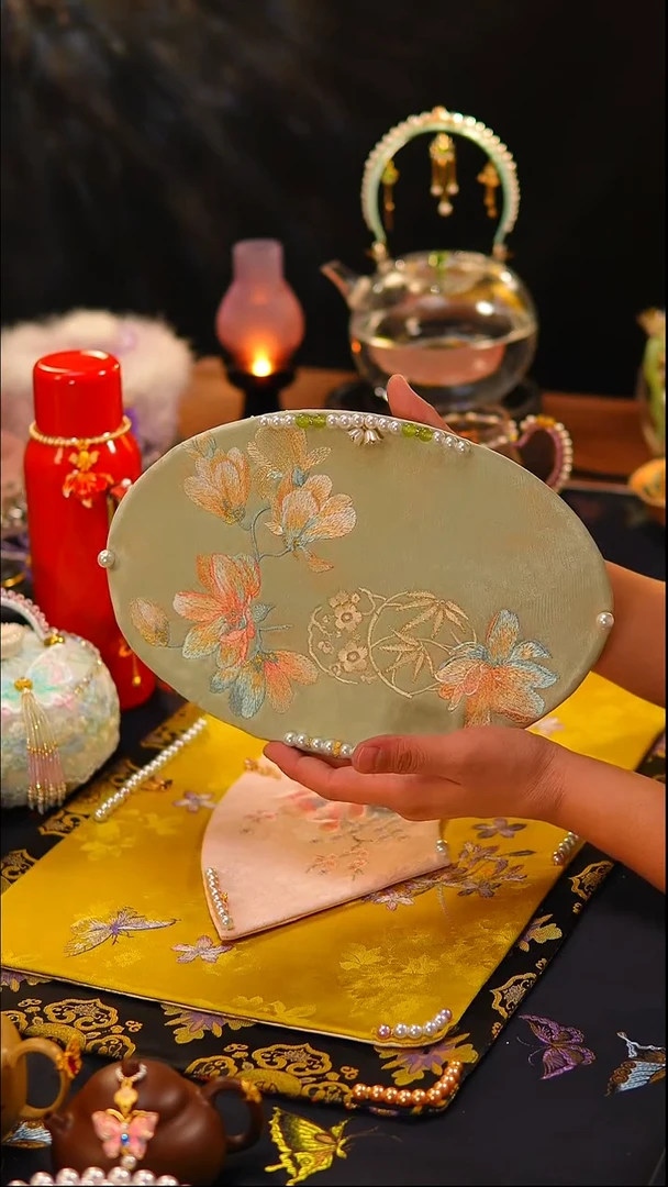 095小椭圆茶席30×20