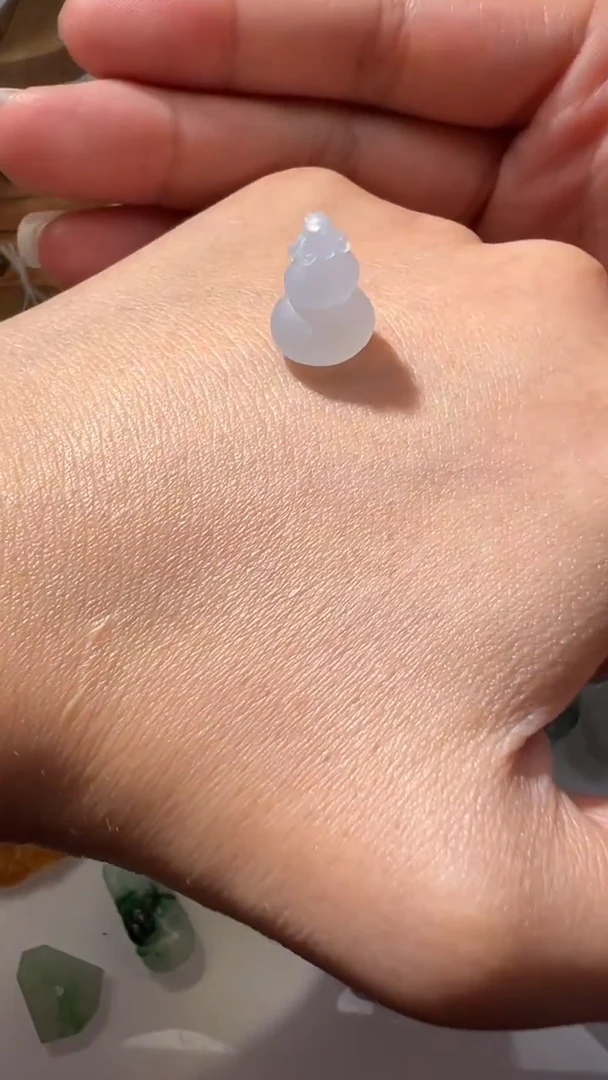 未镶嵌定制翡翠冰葫芦