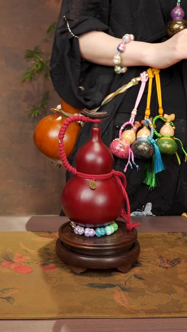 65 --精品大漆酒葫芦-----138