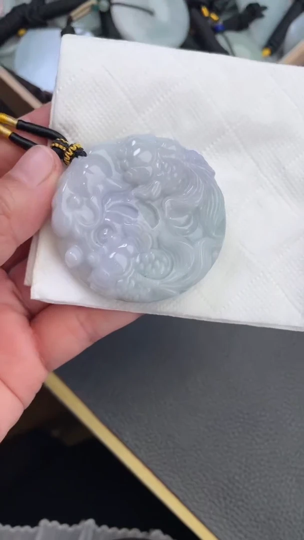 颈饰未镶嵌翡翠天然缅甸翡翠A货165