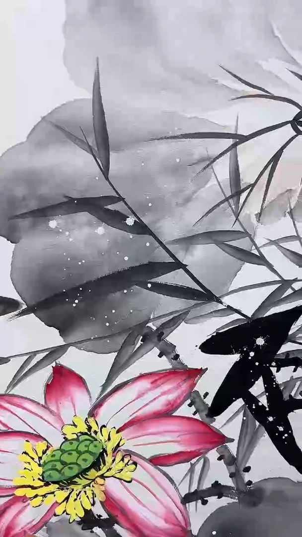 国画郑乐华手绘绘画作品14-50