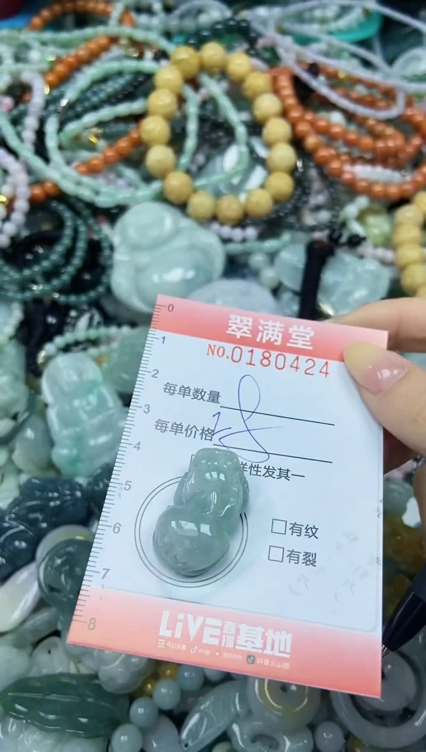 颈饰未镶嵌翡翠闪购0180424