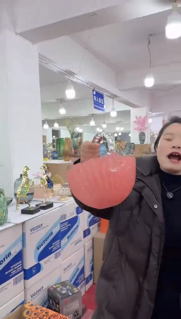 【闪购商品】无铅玻璃甄选花器-d-早26