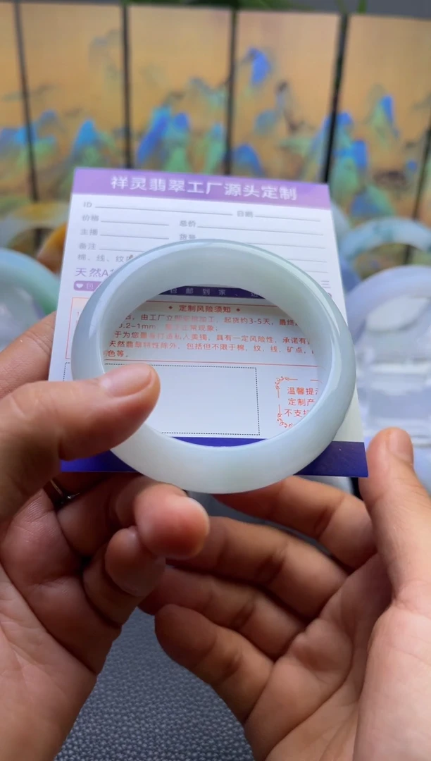 翡翠手镯未镶嵌翡翠 手镯 成品