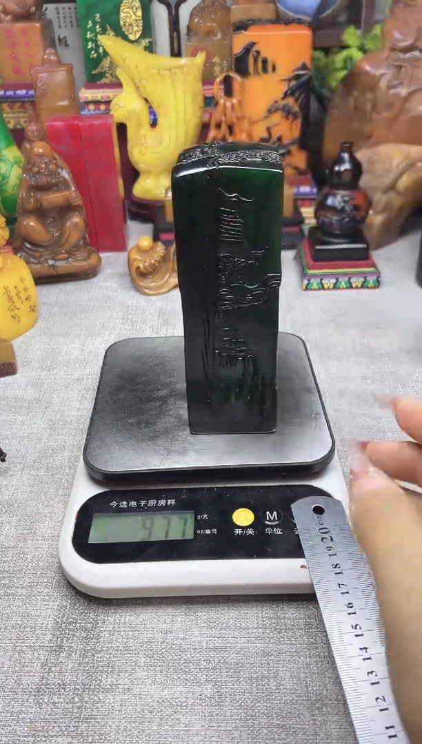 寿山石印石纯天然石料