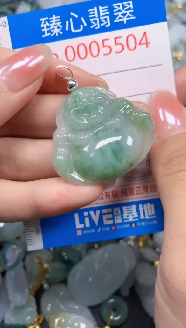 吊坠(不含链)未镶嵌翡翠5504