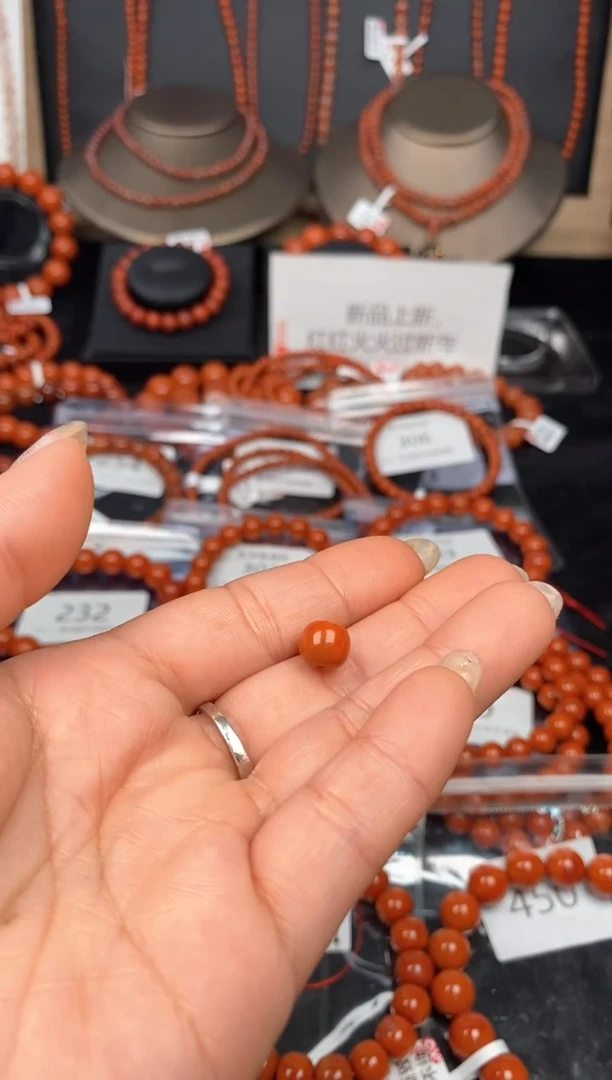 【闪购商品】南红玛瑙手串未镶嵌8mm